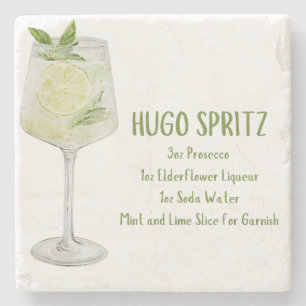 Porta-copo De Pedra Hugo Spritz Apoio de Copo