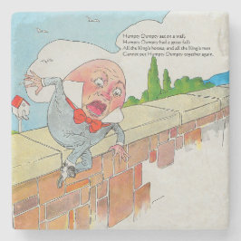 Porta-copo De Pedra Humpty Dumpty em Wall Madre Goose Nursery Rhyme