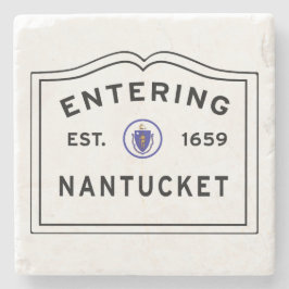 Porta-copo De Pedra Ilha Nantucket Massachusetts
