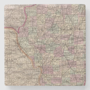 Porta-copo De Pedra Illinois 10