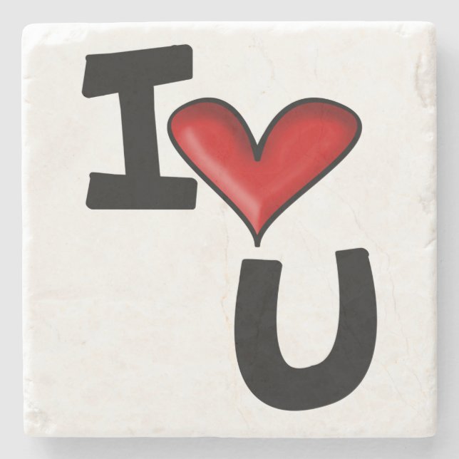 Porta-copo De Pedra ilovu (Frente)