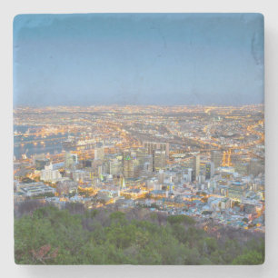 Porta-copo De Pedra Imagem Da Cúpula De Signal Hill No Disco