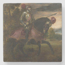 Imperador Charles V em Horseback (por Titian)