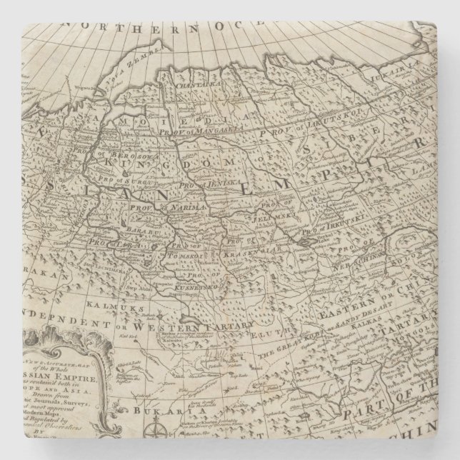 Porta-copo De Pedra Império de russo 2 (Frente)