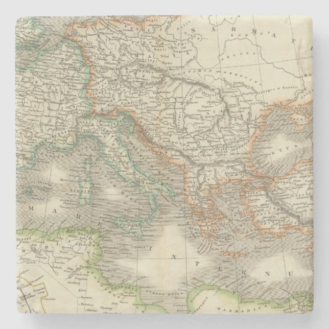 Porta-copo De Pedra Império romano antigo (Frente)