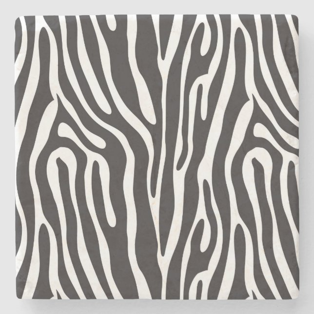 Porta-copo De Pedra Impressão animal (Frente)