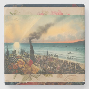 Porta-copo De Pedra Impressão de fotos