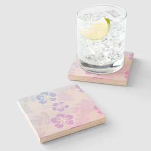 Porta-copo De Pedra Impressão havaiano