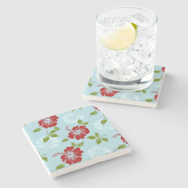 Porta-copo De Pedra Impressão havaiano