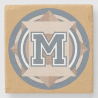Inicial do monograma "M"
