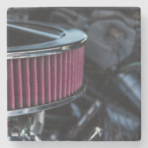 Porta-copo De Pedra Injeção de ar cromo