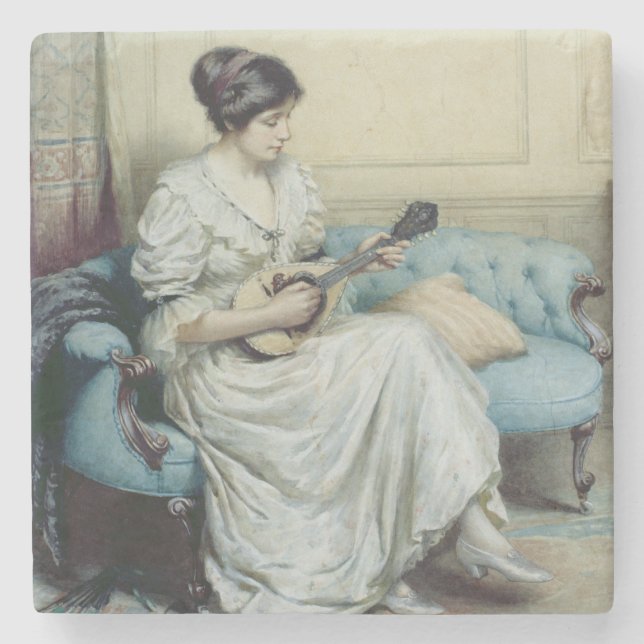 Porta-copo De Pedra Interlúdio musical, 1917 (Frente)