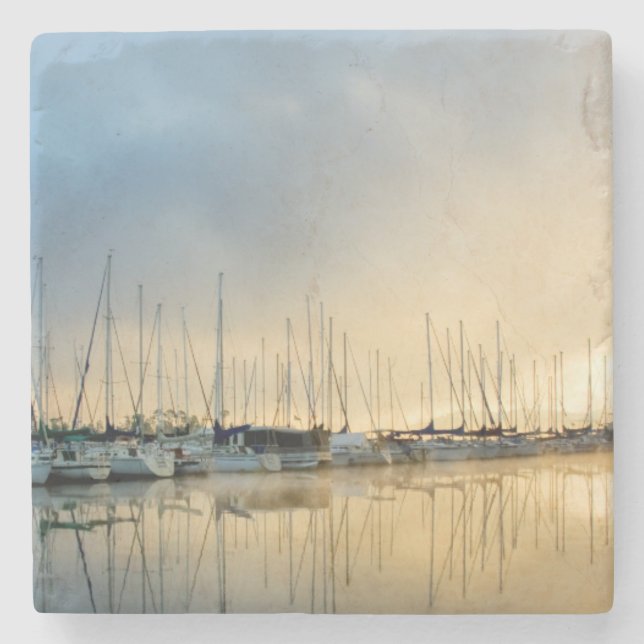 Porta-copo De Pedra Interrupção por II (Frente)