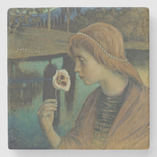 Porta-copo De Pedra Iphigenia Symbolist Stone Coaster