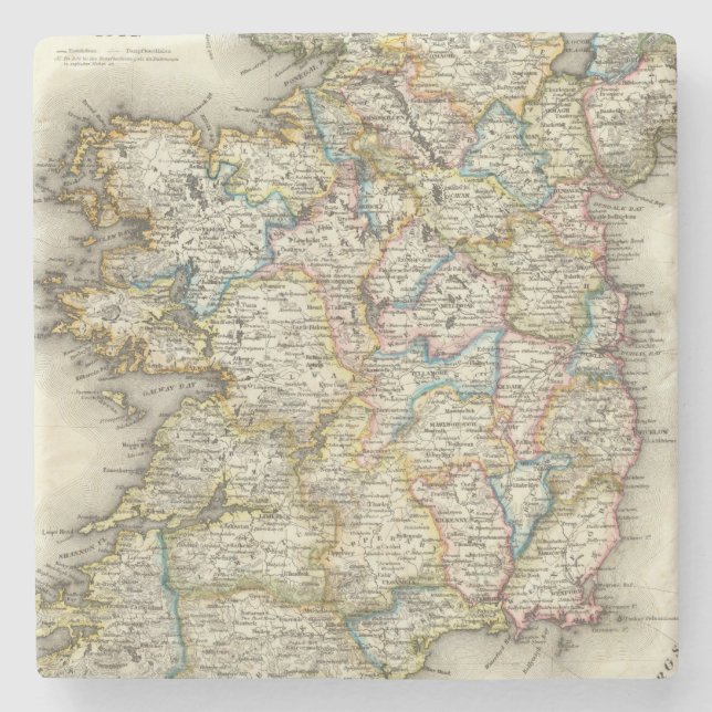 Porta-copo De Pedra Ireland 13 (Frente)