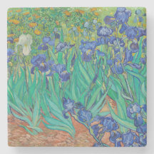 "IRISES 1889", POR VINCENT Van Gogh STONE PORTA CO