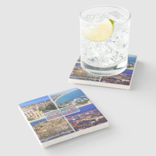 Porta-copo De Pedra IT2027 Europa - Itália - Sardenha - Cagliari - Ha