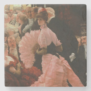 Porta-copo De Pedra James Tissot   a recepção ou, L'Ambitieuse