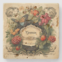 Jardim Botânico Elegante Cottagecore Personalizado