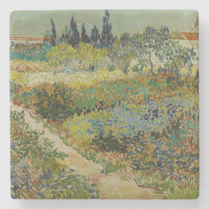 Porta-copo De Pedra Jardim de Pintura Clássico de Van Gogh em Arles