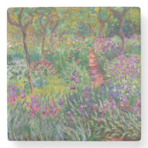 Jardim Íris Em Giverny Por Claude Monet
