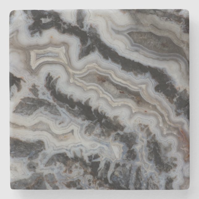 Porta-copo De Pedra Jasper Agate Mixed Slab (Frente)