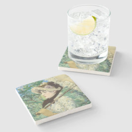 Porta-copo De Pedra Jeanne (Primavera) Edouard Manet