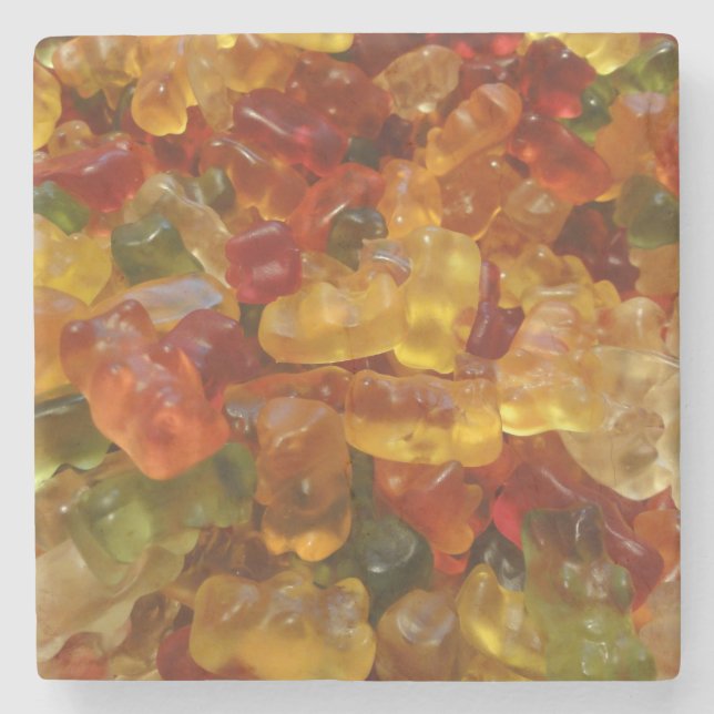 Porta-copo De Pedra Jelly Sweets (Frente)