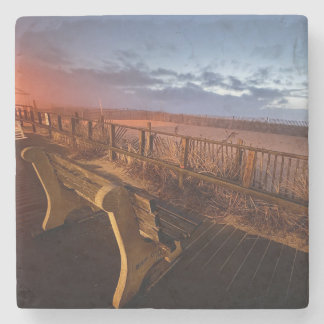 Porta-copo De Pedra Jersey Shore Marble Coaster (Banco) por Mike Dalto