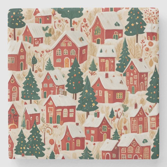 Porta-copo De Pedra Jingle Bell Jubilee (Frente)