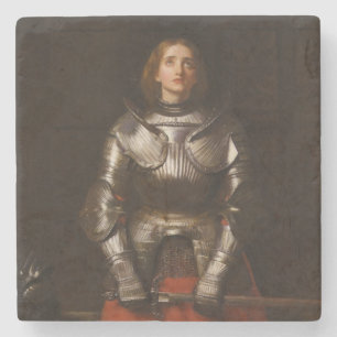 Porta-copo De Pedra Joan of Arc (por John Everett Millais)