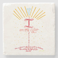 John 8 12 Jesus Eu Sou O Verso Da Bíblia Leve