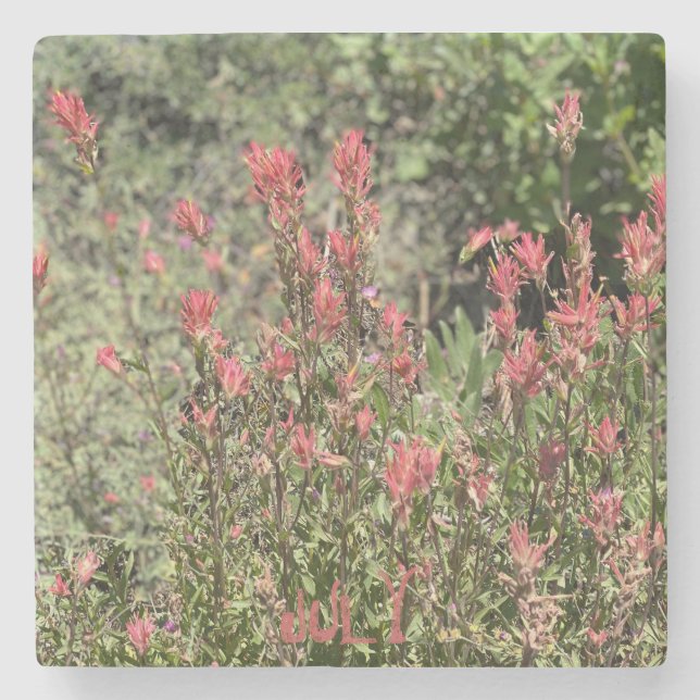 Porta-copo De Pedra Julho Rock Show (Frente)