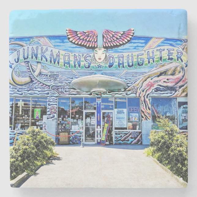 Porta-copo De Pedra Junkmans Daughter Atlanta, Junkmans Daughs (Frente)