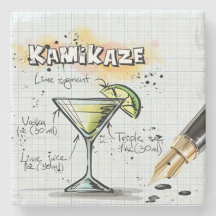 Porta-copo De Pedra Kamikaze Drink