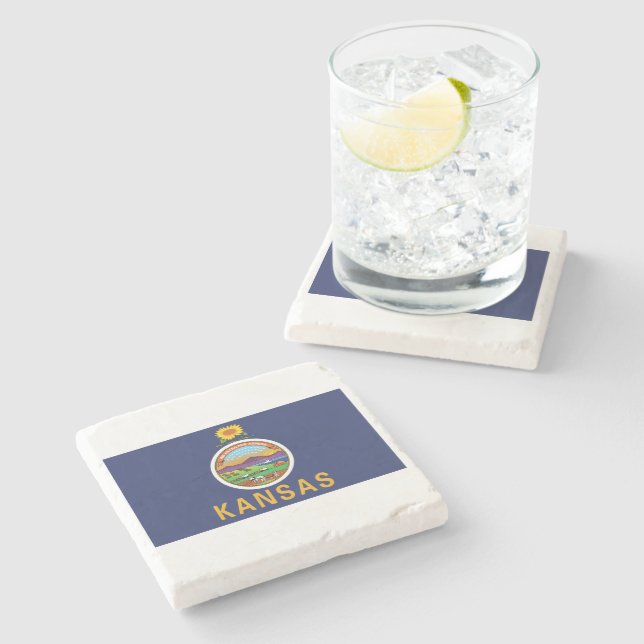 Porta-copo De Pedra Kansas (Lateral)