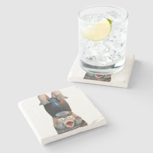 Porta-copo De Pedra Kappa 河 童 Handstand