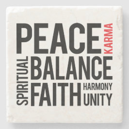 Porta-copo De Pedra Karma