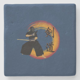 Porta-copo De Pedra Kendo