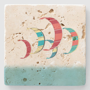 Porta-copo De Pedra Kite Surfing