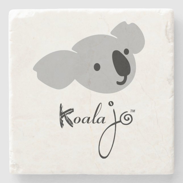Porta-copo De Pedra Koala Jo Marble Stone Porta copos (Frente)