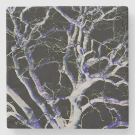 Porta-copo De Pedra Lado Escuro 5 de costa