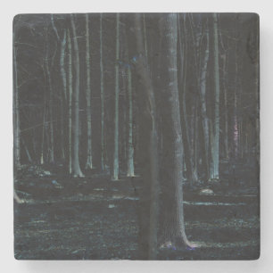 Porta-copo De Pedra Lado Escuro 6 de costa