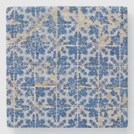 Porta-copo De Pedra Ladrilhos Portugueses