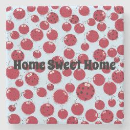 Porta-copo De Pedra Ladybug Shindig