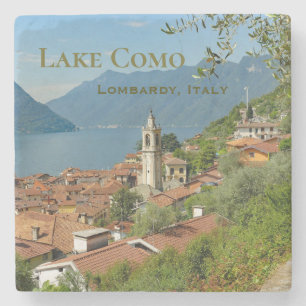 Porta-copo De Pedra Lago Como Lombardy Itália
