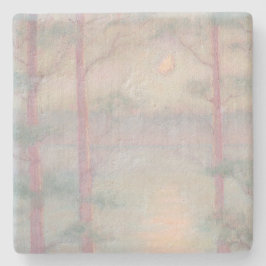 Porta-copo De Pedra Lâmina Limestone