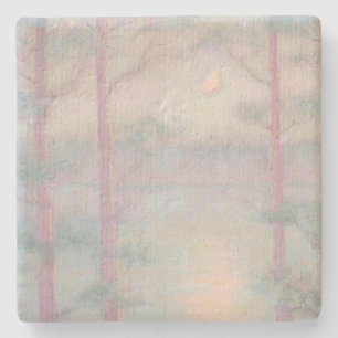 Porta-copo De Pedra Lâmina Limestone