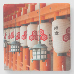 Porta-copo De Pedra Lanternas dentro do Santuário Itsukushima
