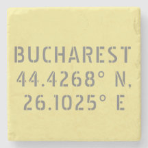 Latitude e Longitude de Bucareste